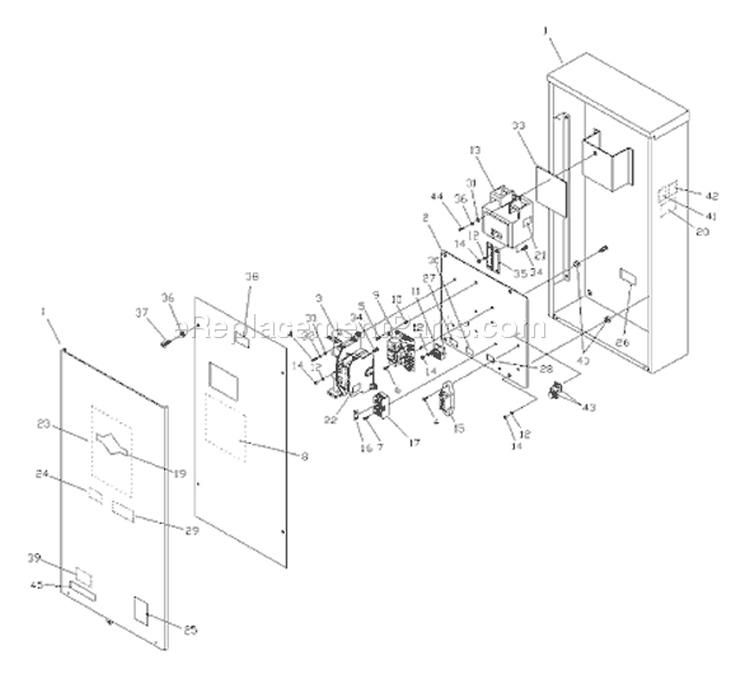 Page A Diagram and Parts List for 071011-0  Briggs and Stratton Generator